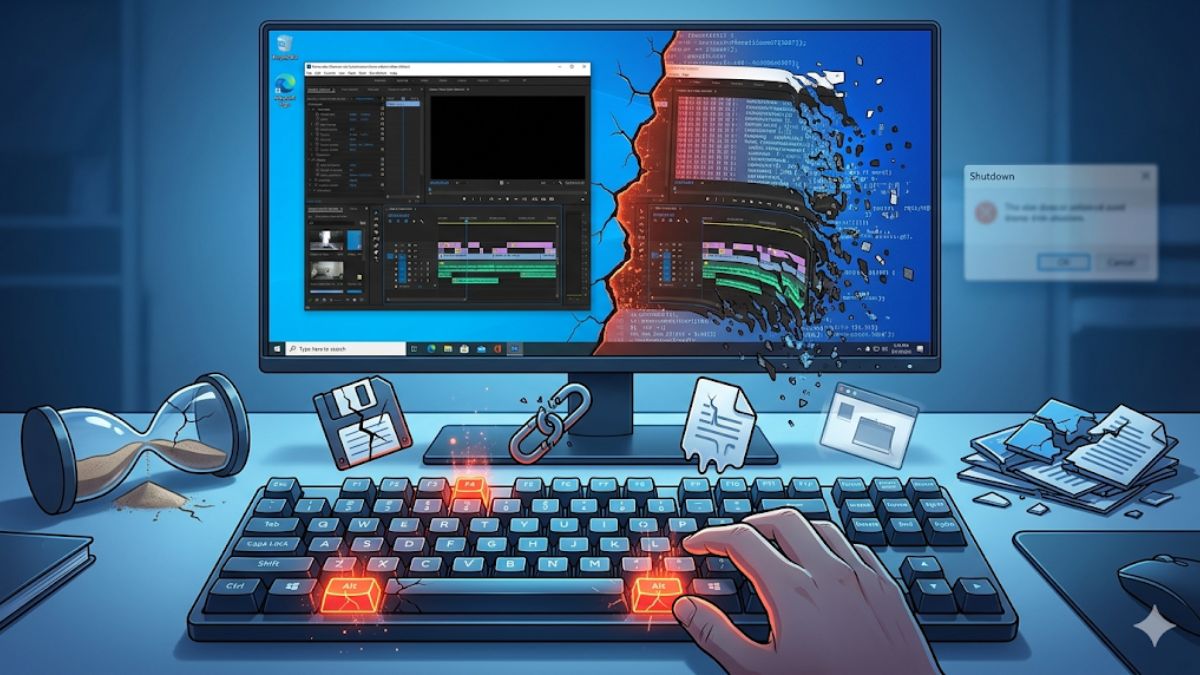 Một vài lưu ý khi sử dụng tổ hợp phím Alt + F4