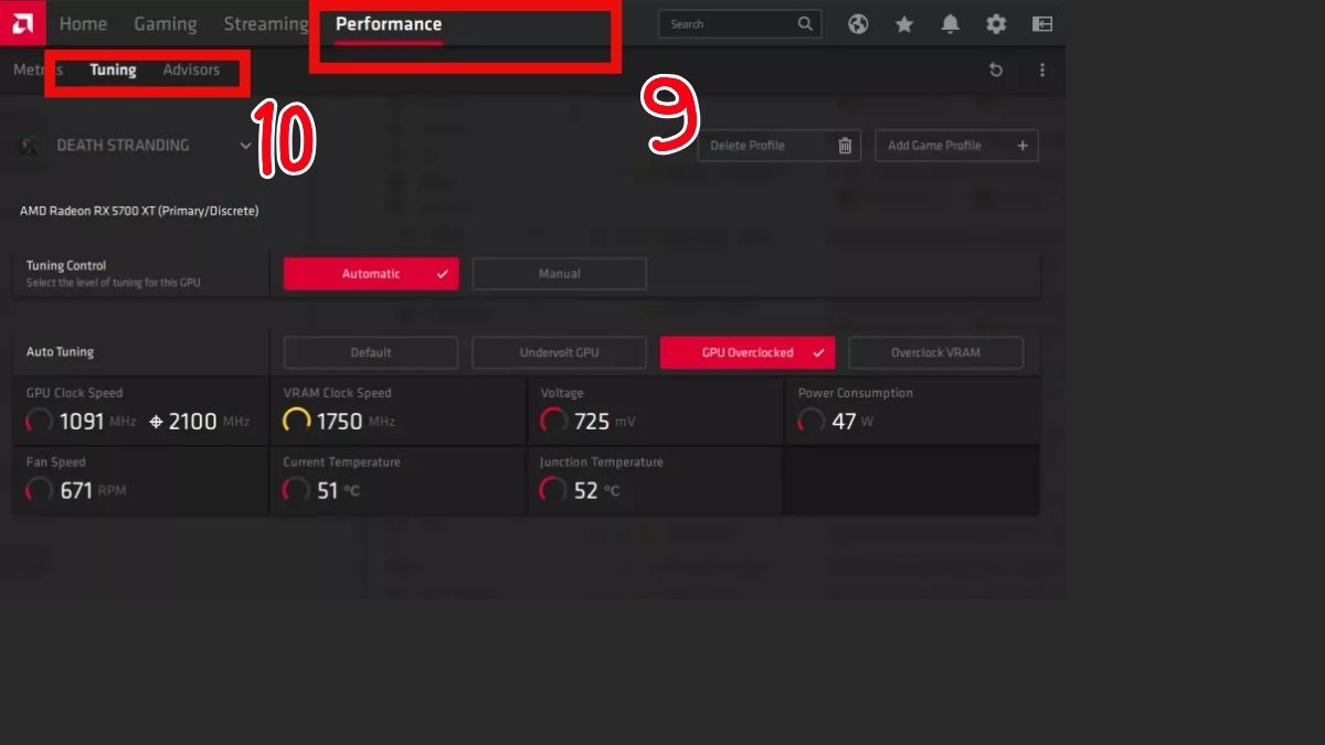 Cách sử dụng phần mềm để tối ưu AMD Radeon