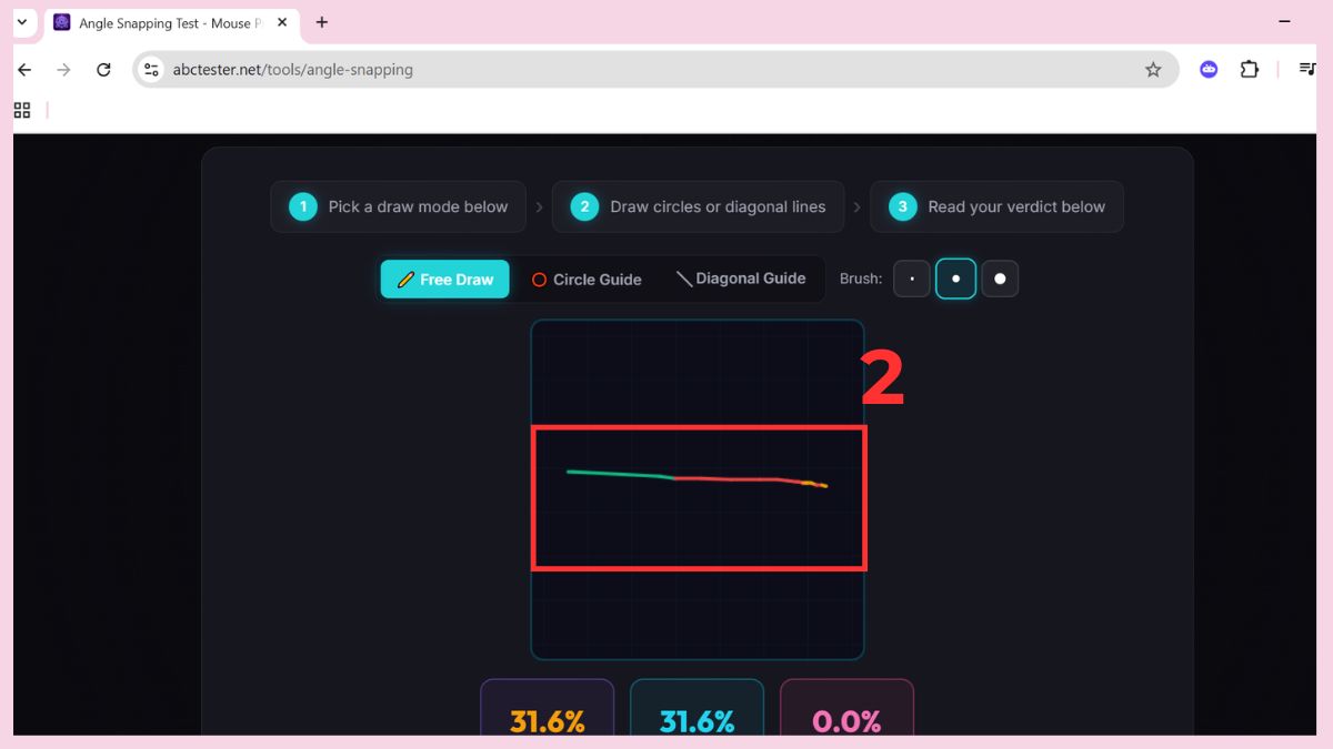 Test Angle Snapping nâng cao bằng công cụ online