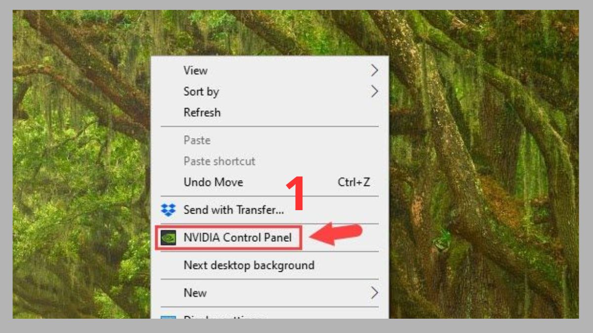 Bật Anisotropic Filtering trong NVIDIA Control Panel