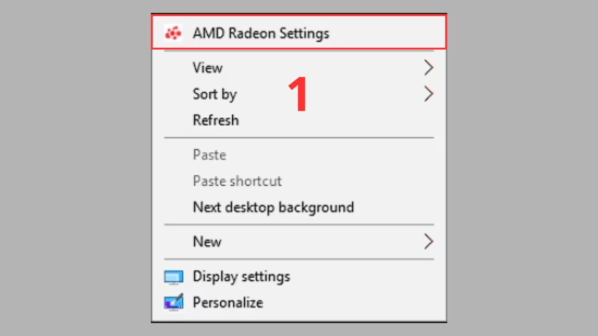 Bật Anisotropic Filtering trong AMD Radeon Software