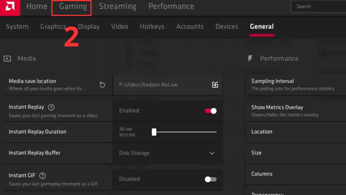 Bật Anisotropic Filtering trong AMD Radeon Software