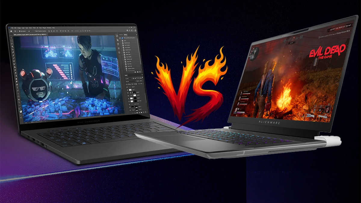 So sánh chất lượng màn hình của Asus và Dell