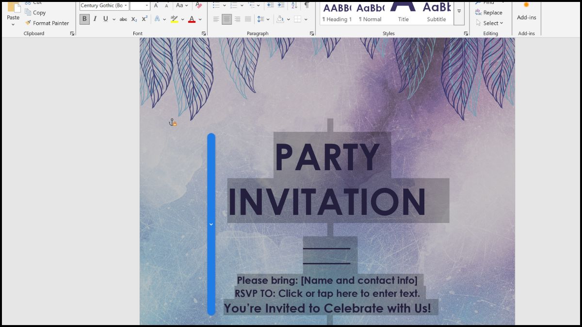 Cách bôi đen văn bản Word bằng phím tắt
