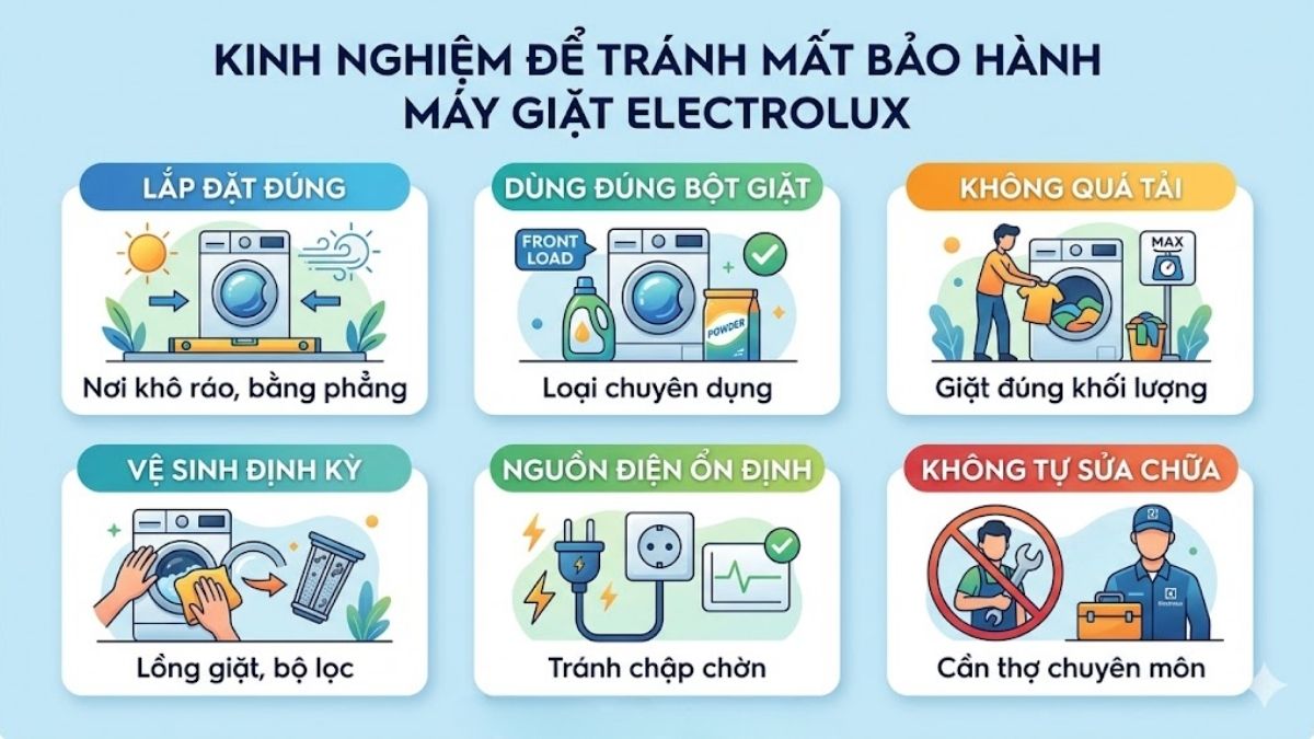Một số kinh nghiệm sử dụng giúp tránh bị từ chối bảo hành