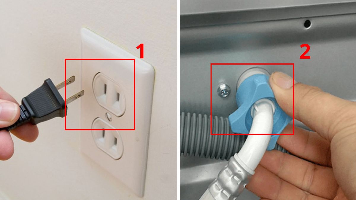 Cách làm sạch máy giặt cửa ngang