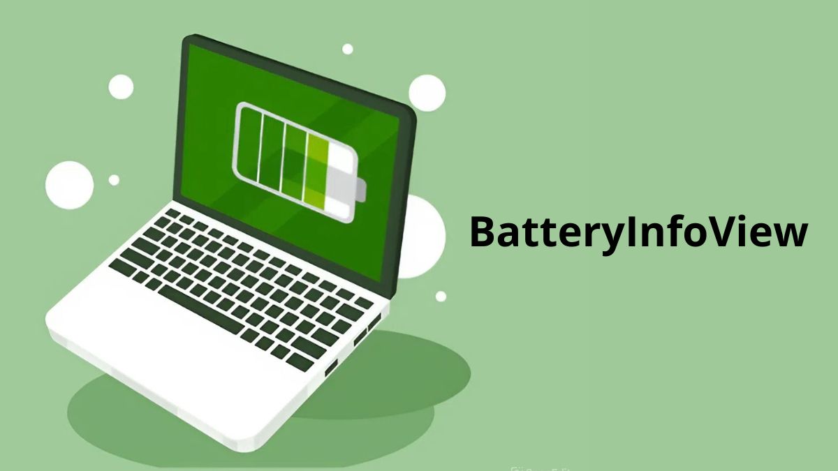 BatteryInfoView giúp lưu và xuất báo cáo pin