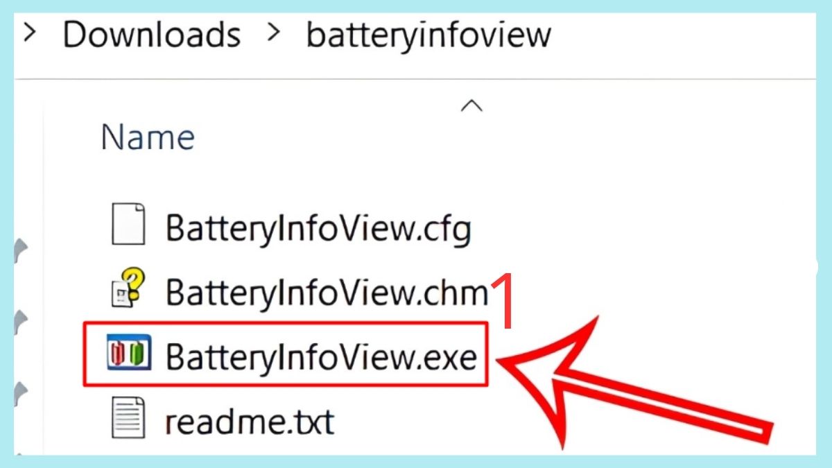 Hướng dẫn sử dụng phần mềm BatteryInfoView chi tiết