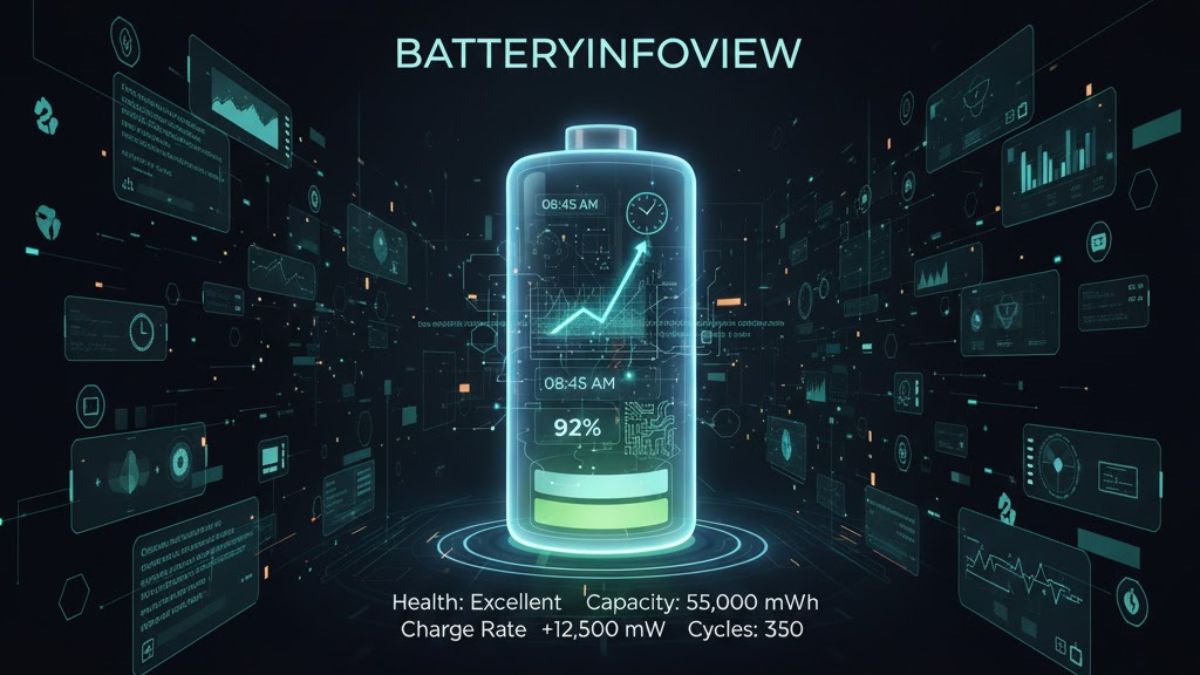 BatteryInfoView là gì? Hướng dẫn tải và sử dụng phần mềm