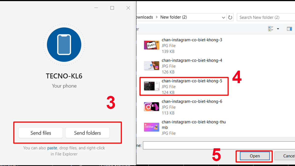 Cách gửi file nhanh gọn bằng Blip
