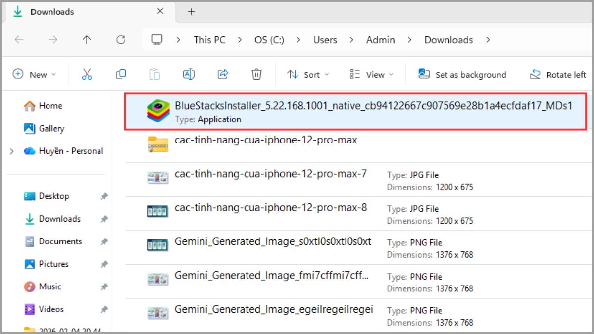 Hướng dẫn cài đặt BlueStacks cho Windows