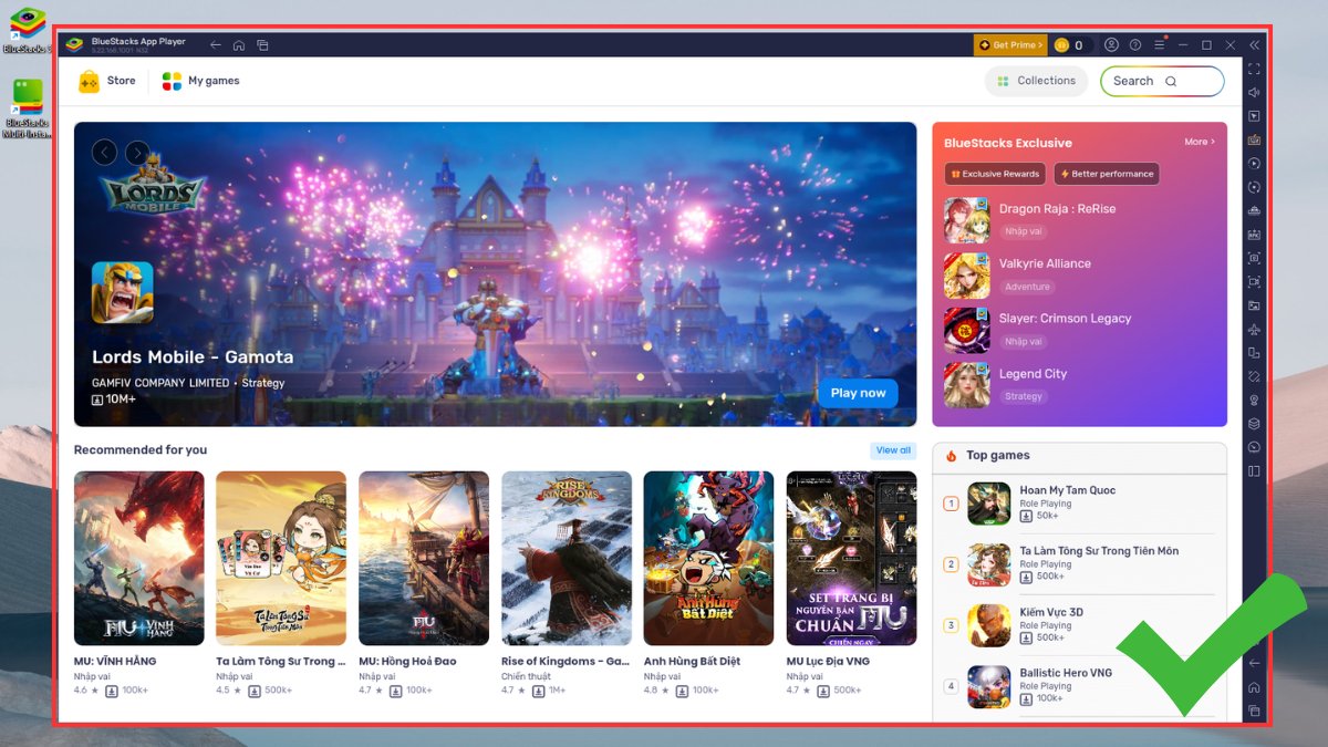 Hướng dẫn cài đặt BlueStacks cho Windows