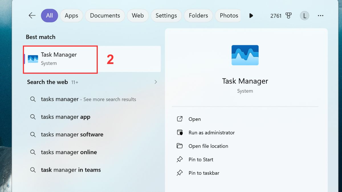 Kiểm tra phần mềm Bonjour trong Task Manager
