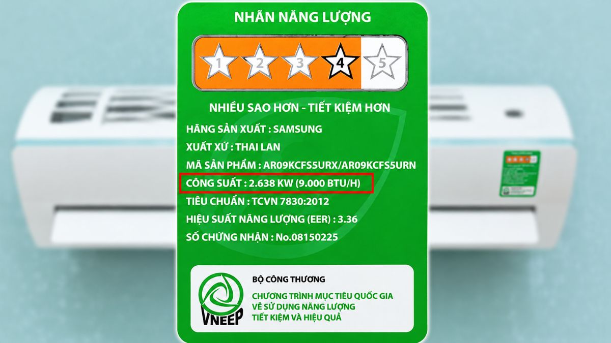 BTU điều hòa là gì? Ý nghĩa của chỉ số BTU trên điều hòa
