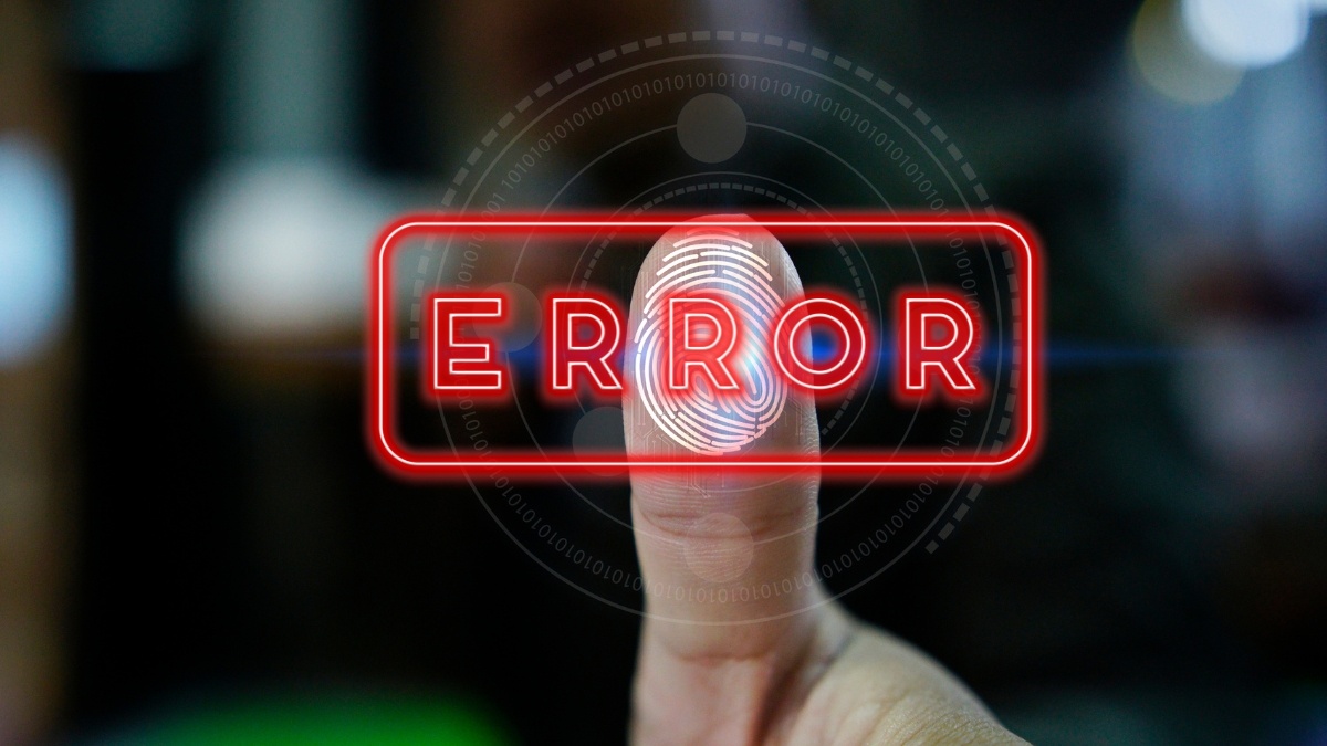 Laptop có thể gặp lỗi không nhận vân tay