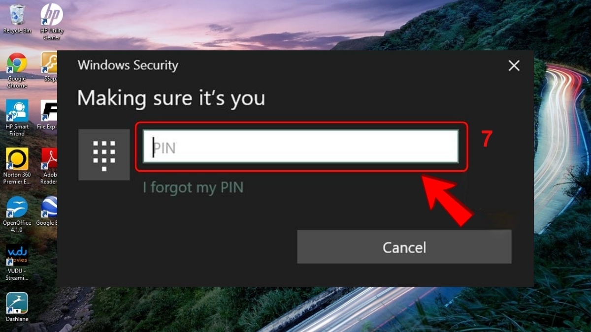 Cách cài vân tay laptop HP trên Windows 10