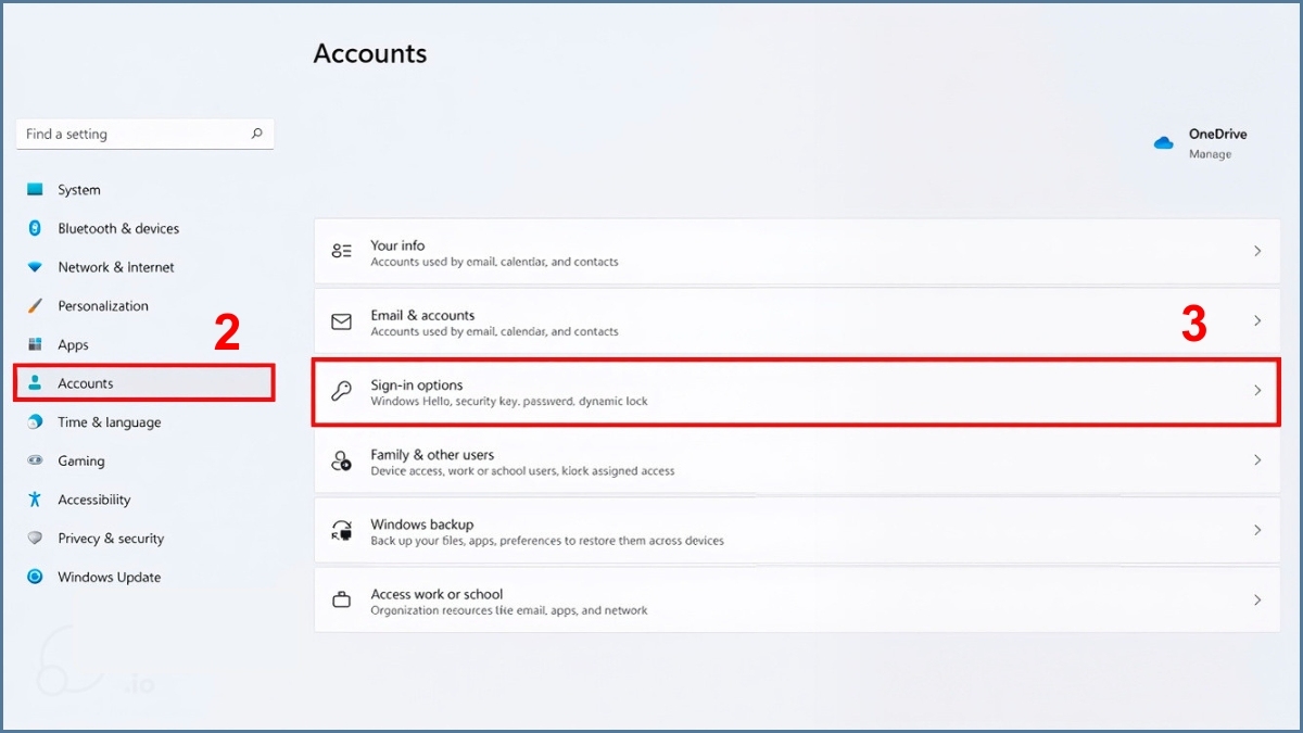 Cách cài vân tay laptop HP trên Windows 11