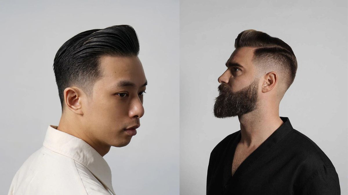 Kiểu tóc Pompadour ngắn lịch lãm