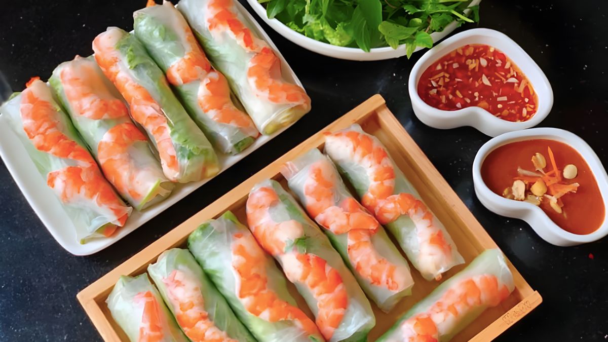 Các món khai vi để tham gia dự thi nấu ăn 20/10