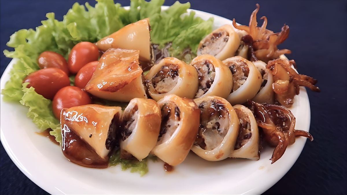Món chính ấn tượng trong cuộc thi nấu ăn 20/10