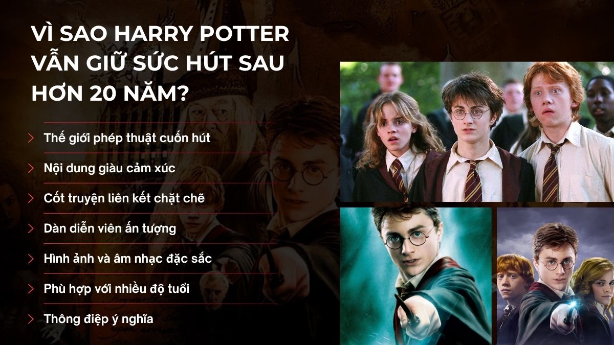 Những lý do khiến Harry Potter giữ sức hút hơn 20 năm