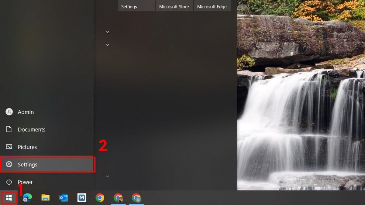 Cách đặt mật khẩu máy tính Win 10 trong Settings