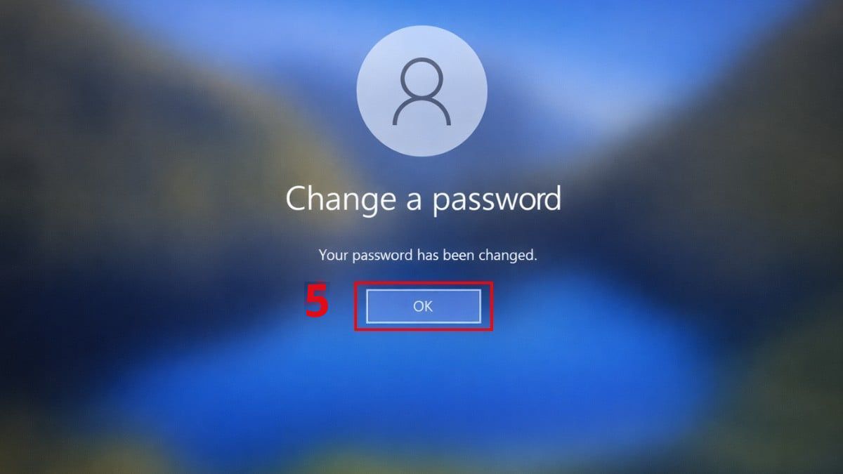 Cách đặt mật khẩu máy tính Win 10 bằng tổ hợp phím Ctrl + ASlt + Delete