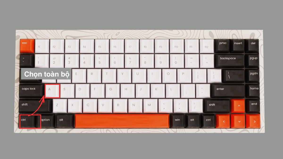 Sử dụng các phím tắt bôi đen trong Excel