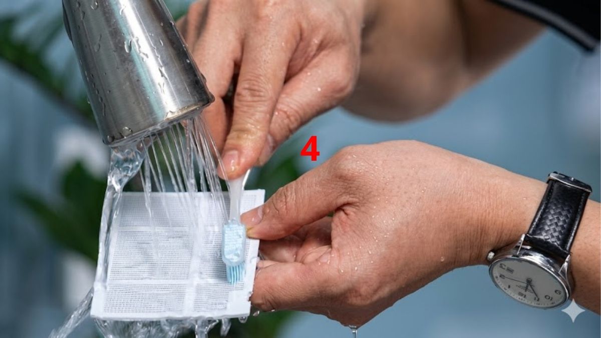 Vệ sinh hệ thống cấp nước xả tự động (Auto Dose)