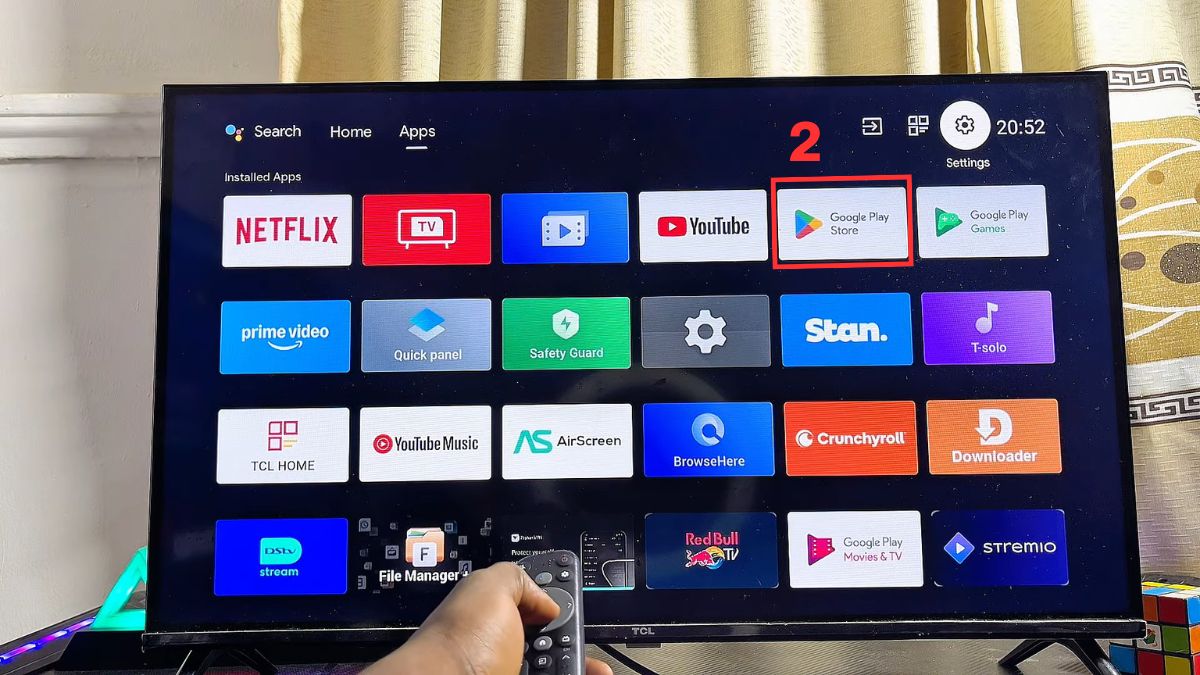 Cách cài đặt FPT Play trên Android TV