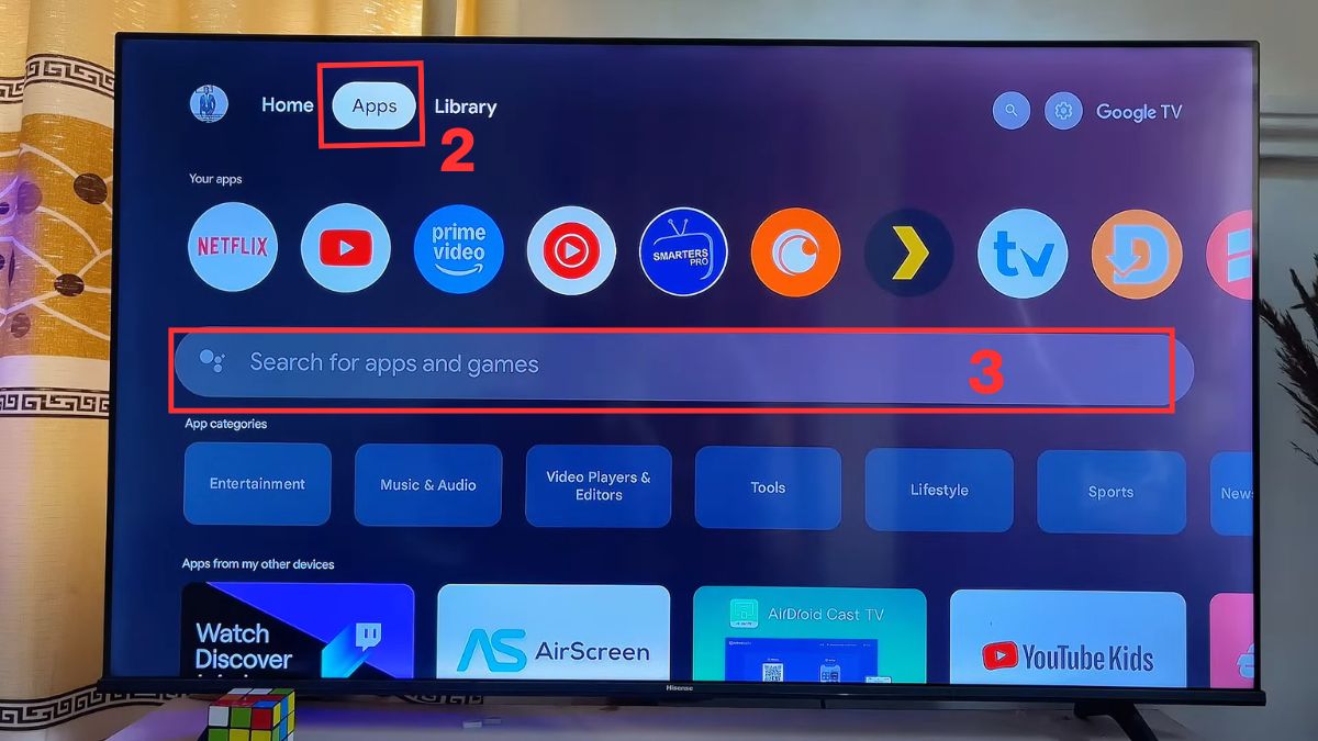 Cách cài đặt FPT Play trên Google TV