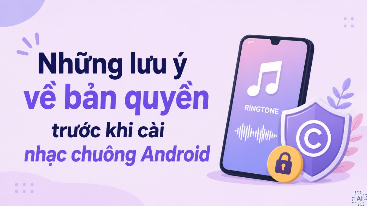 Lưu ý cần nhớ khi áp dụng nhạc chuông