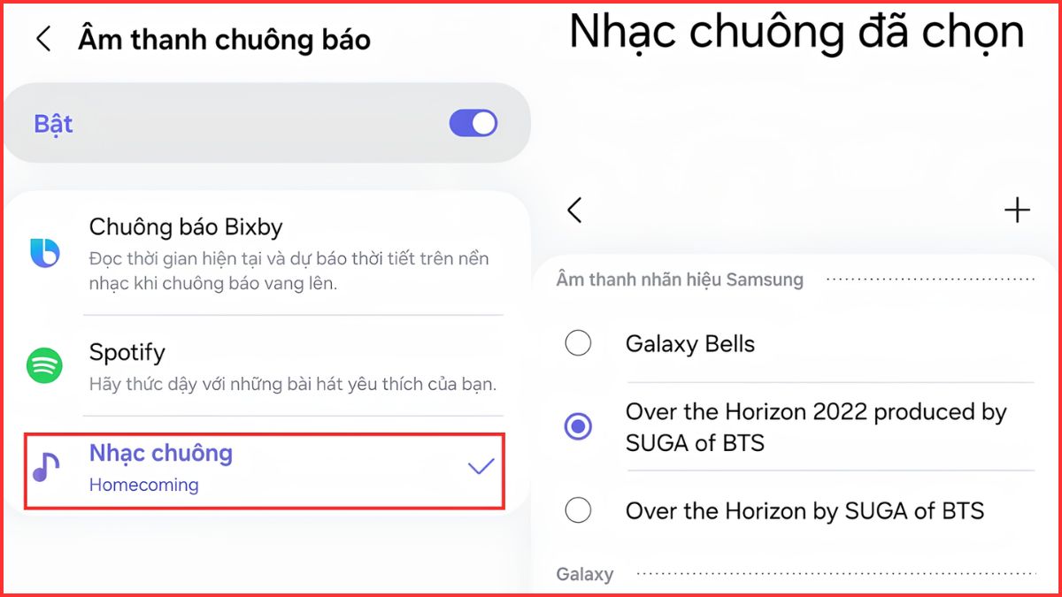 Cài nhạc chuông cho báo thức trên điện thoại Android