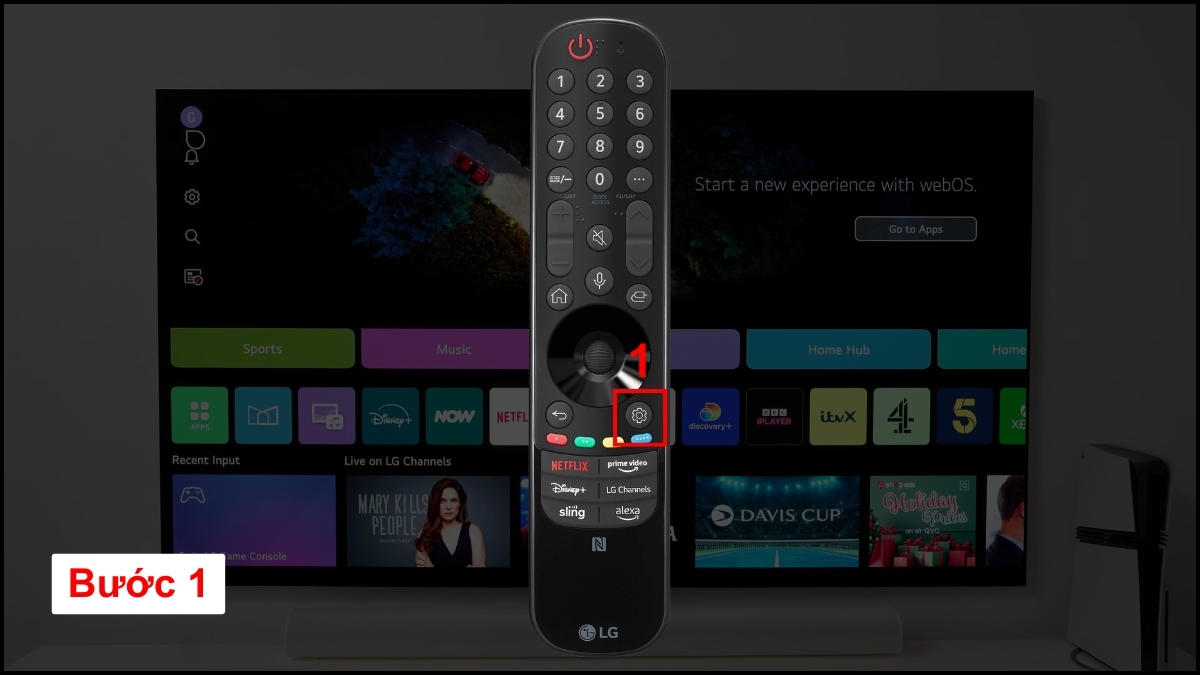 Chỉnh độ sáng Tivi LG trên WebOS