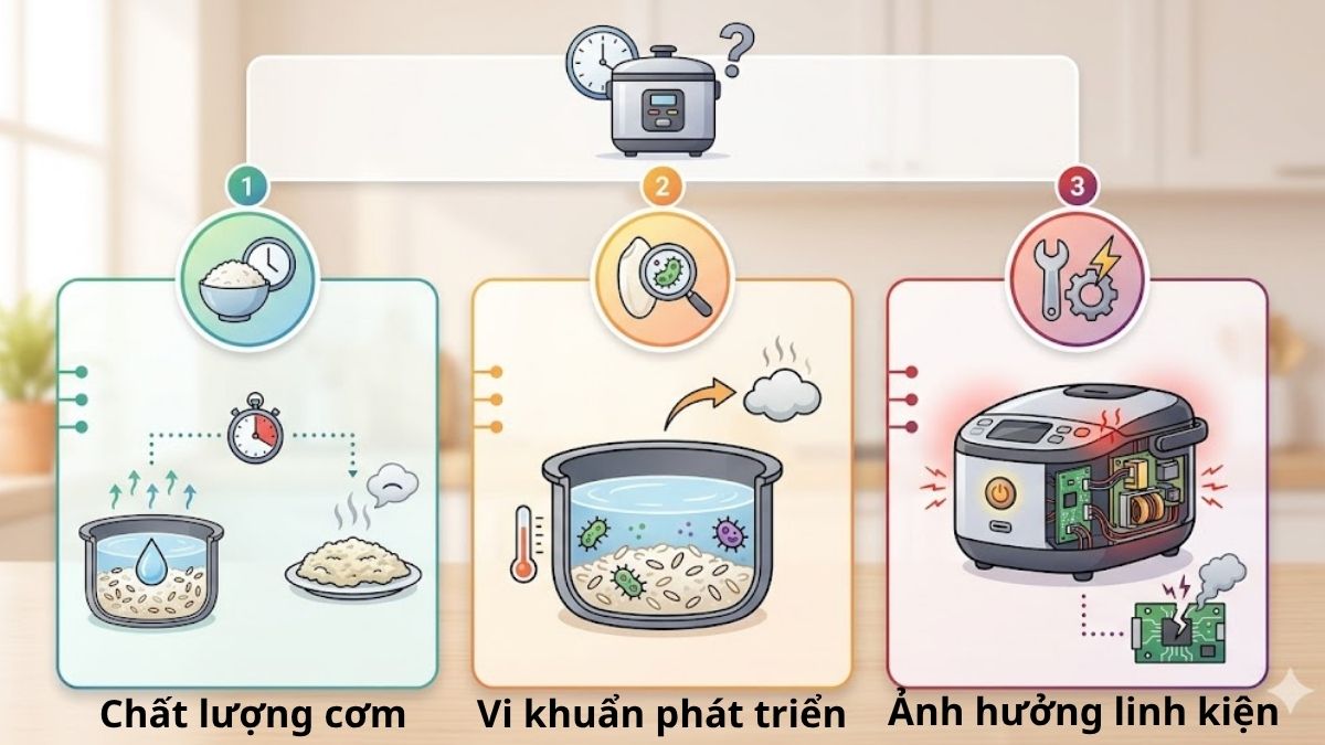 Có nên luôn bật chức năng hẹn giờ không?