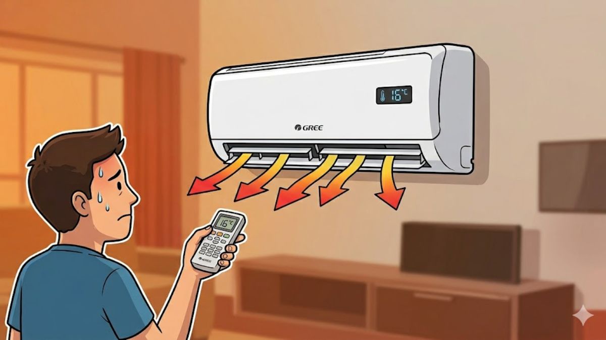 Nguyên nhân máy lạnh Gree không làm lạnh sâu hiệu quả