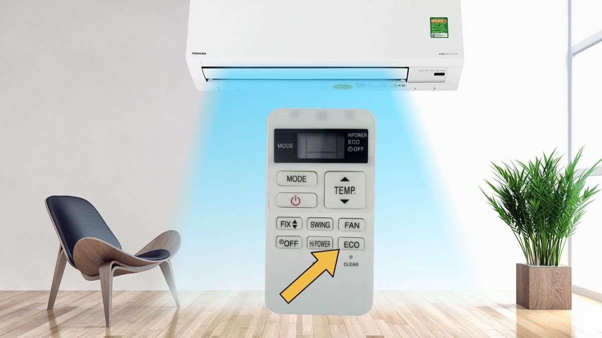 Không nên bật Eco khi cần làm lạnh sâu