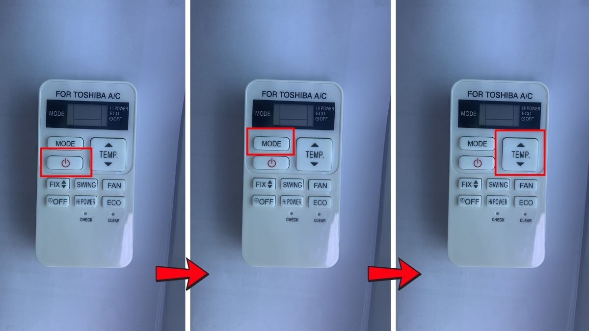 Chỉnh đúng chế độ bằng remote để chỉnh máy lạnh Toshiba mát sâu, tiết kiệm điện