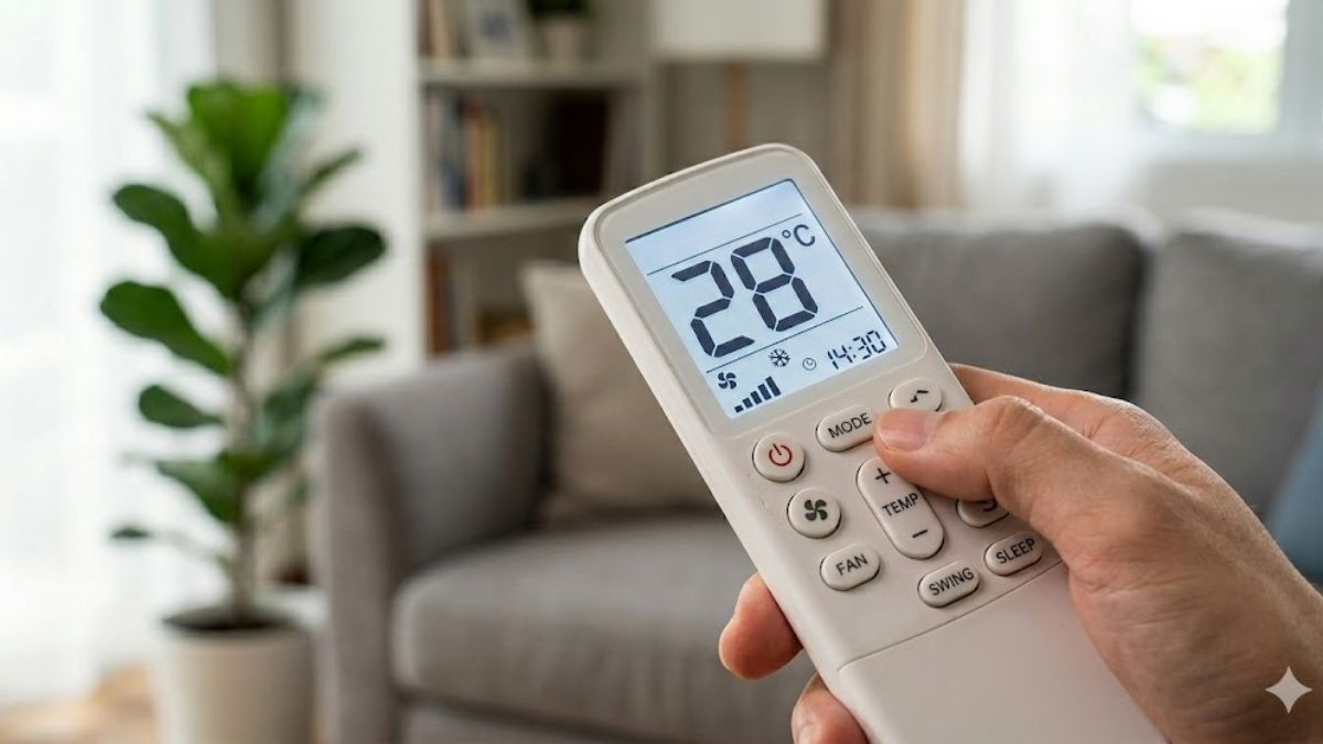 Mức nhiệt phù hợp khi sử dụng máy lạnh khi ngủ vào ban đêm