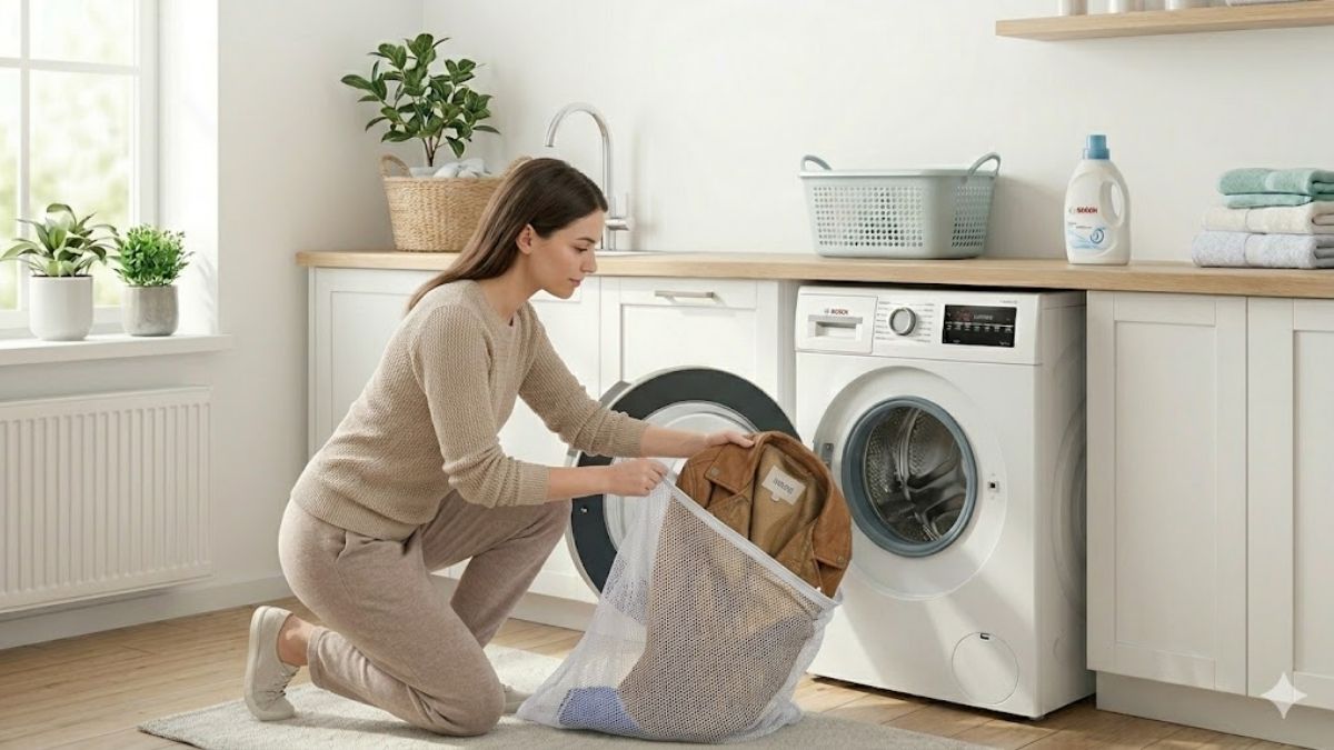 Áo da có giặt bằng máy giặt được không?