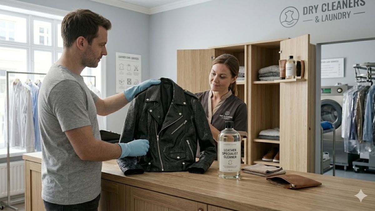 Khi nào bạn bắt buộc phải mang áo da ra tiệm giặt khô chuyên nghiệp?