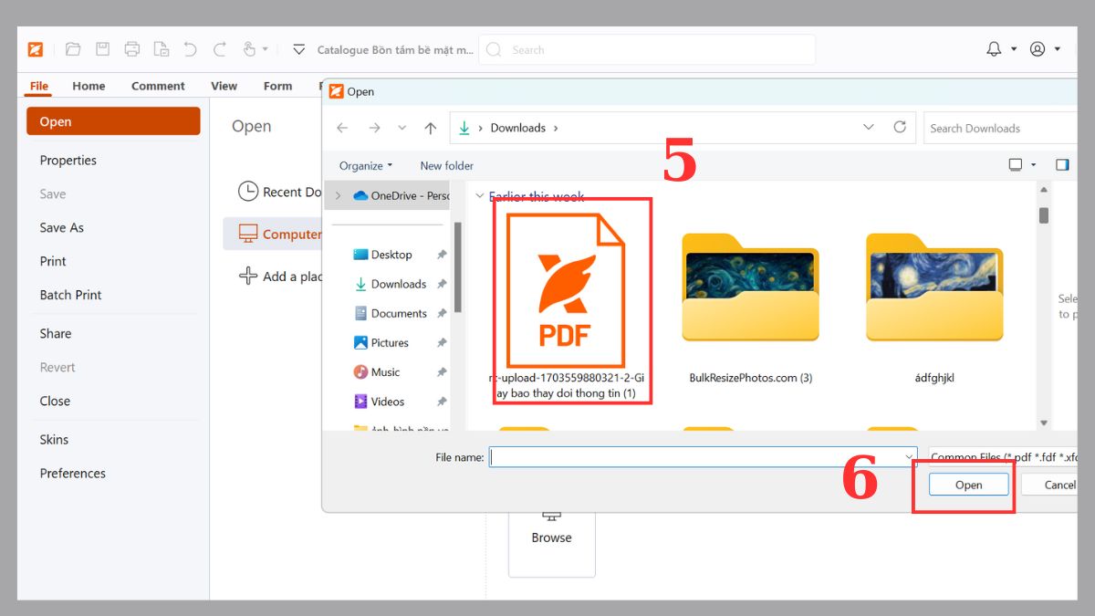 Cách in 1 mặt trong PDF Foxit Reader chi tiết từng bước