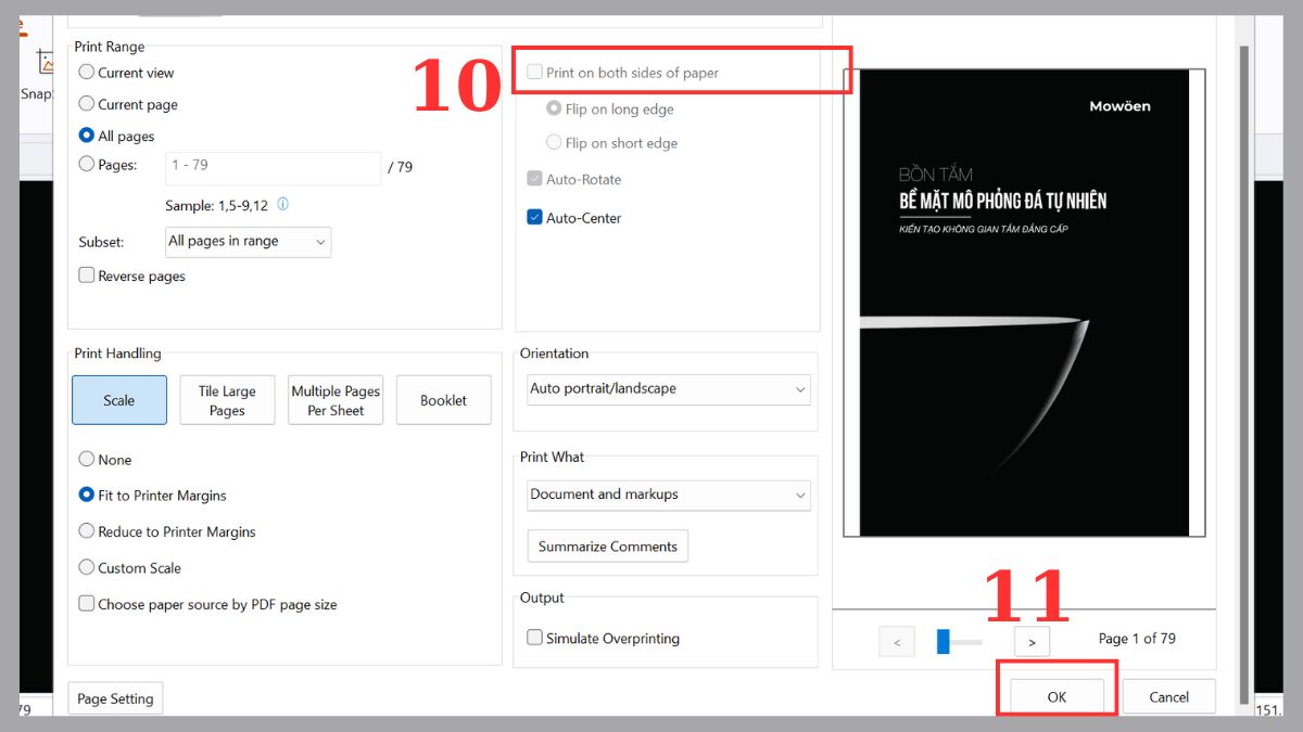 Cách in 1 mặt trong PDF Foxit Reader dễ dàng