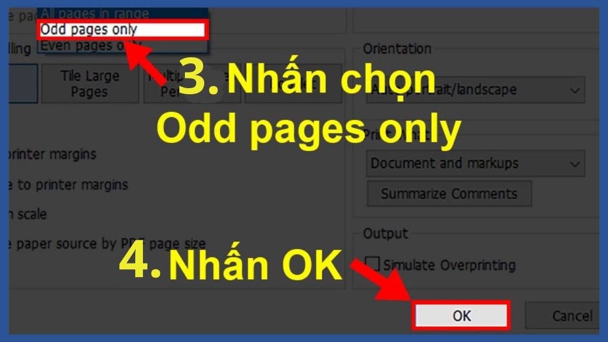 Cách chỉnh in 2 mặt trong PDF