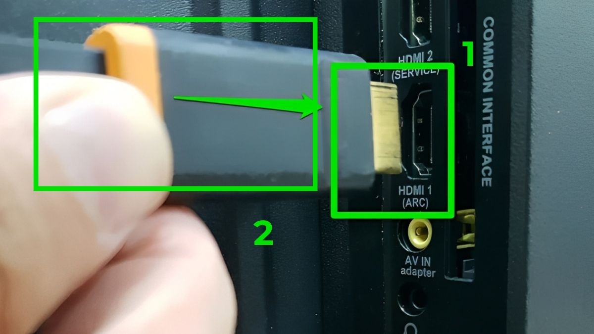 Kết nối tivi LG với amply bằng cổng HDMI ARC