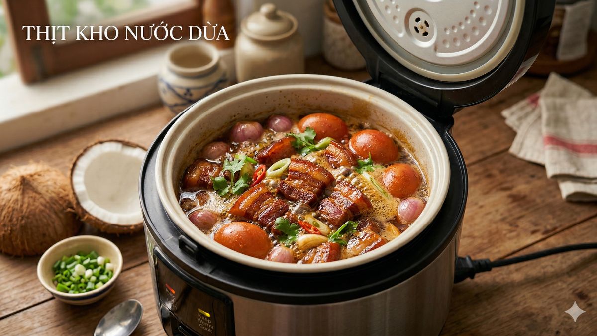 Thịt kho nước dừa