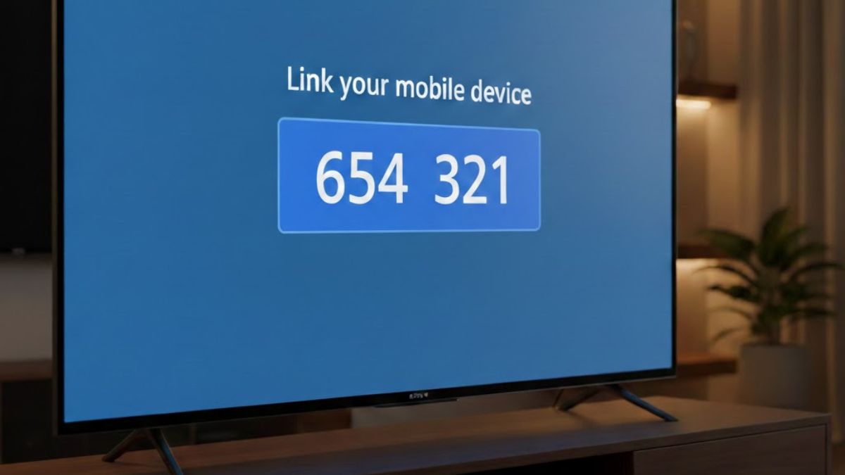 Mã liên kết dùng để kết nối TV với thiết bị khác