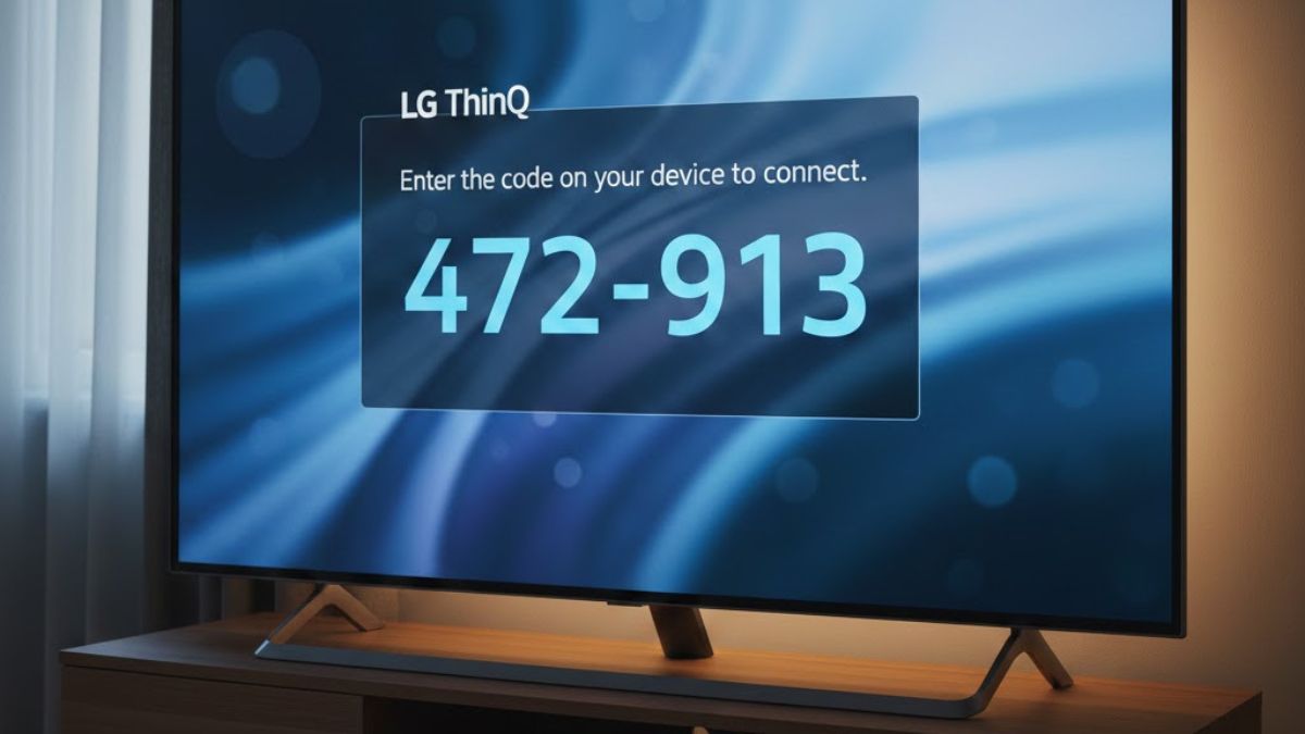 Lưu ý khi kết nối tivi LG bằng mã liên kết