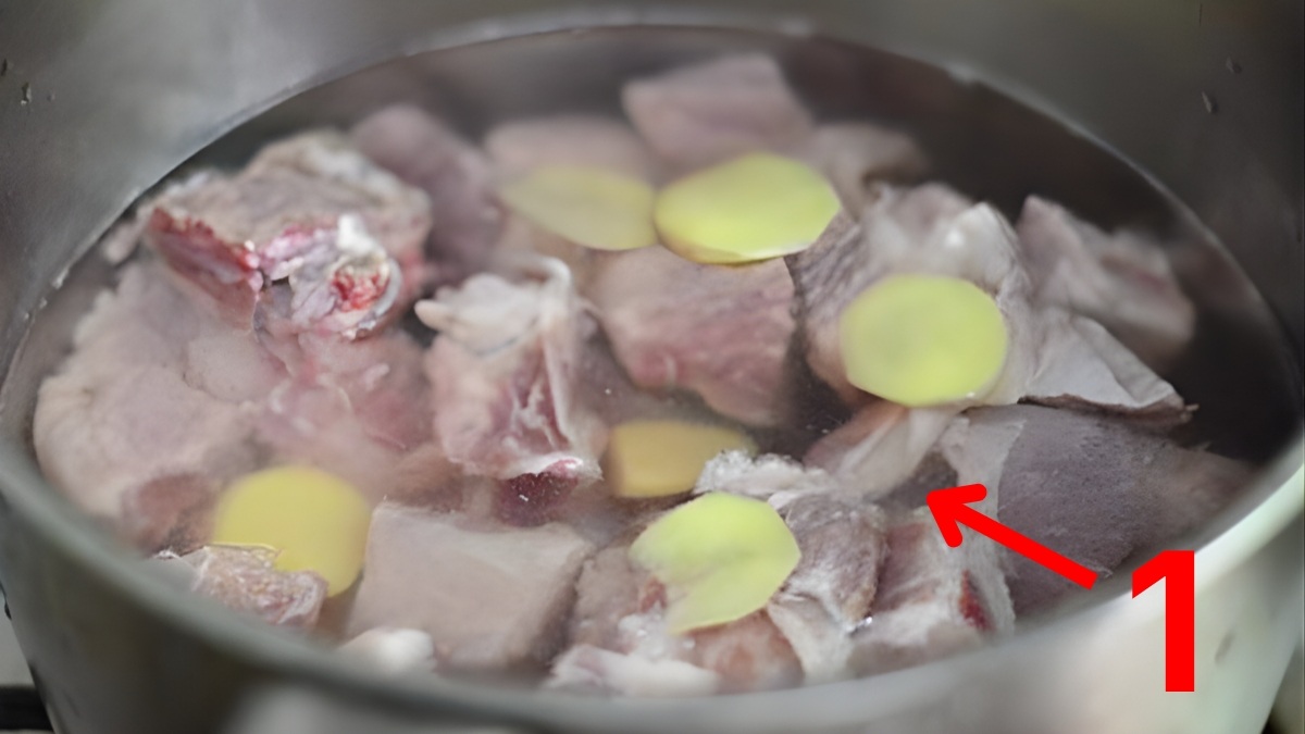 Sơ chế xương và gạo