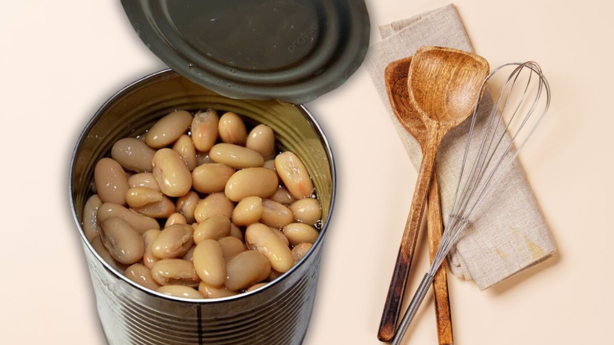 Dùng đậu trắng đóng lon tiết kiệm thời gian